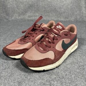 Nike Air Max Excee Sneakers 9 Pink Burgundy Suede Mesh FB8459-600